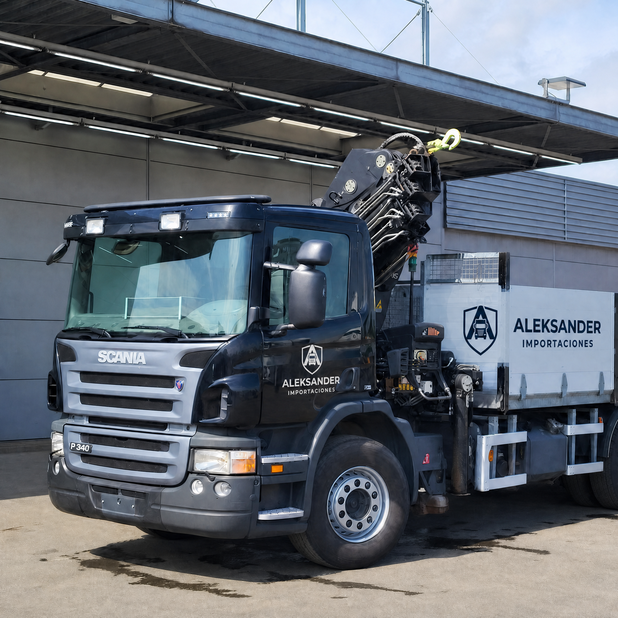 Scania  P340 Caja abierta
